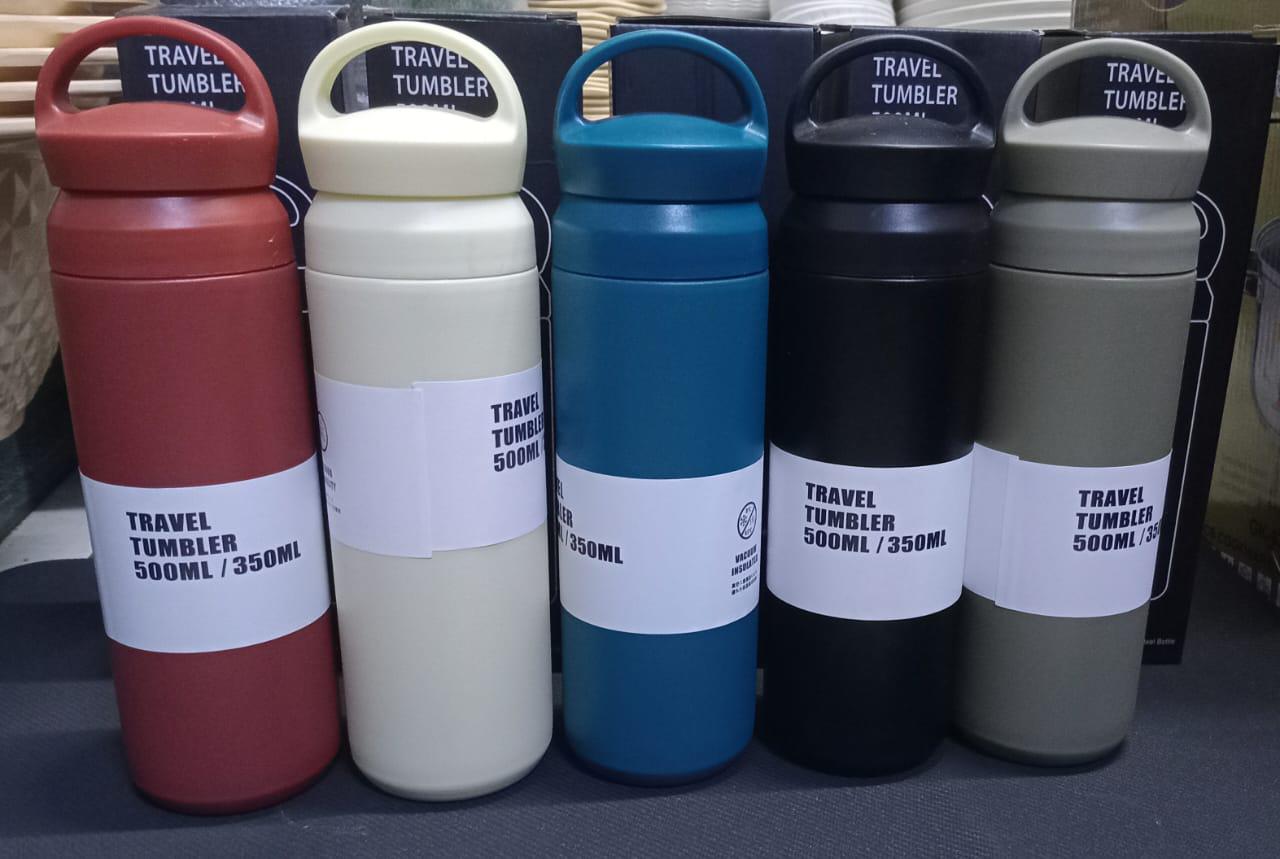 Travel tumbler.