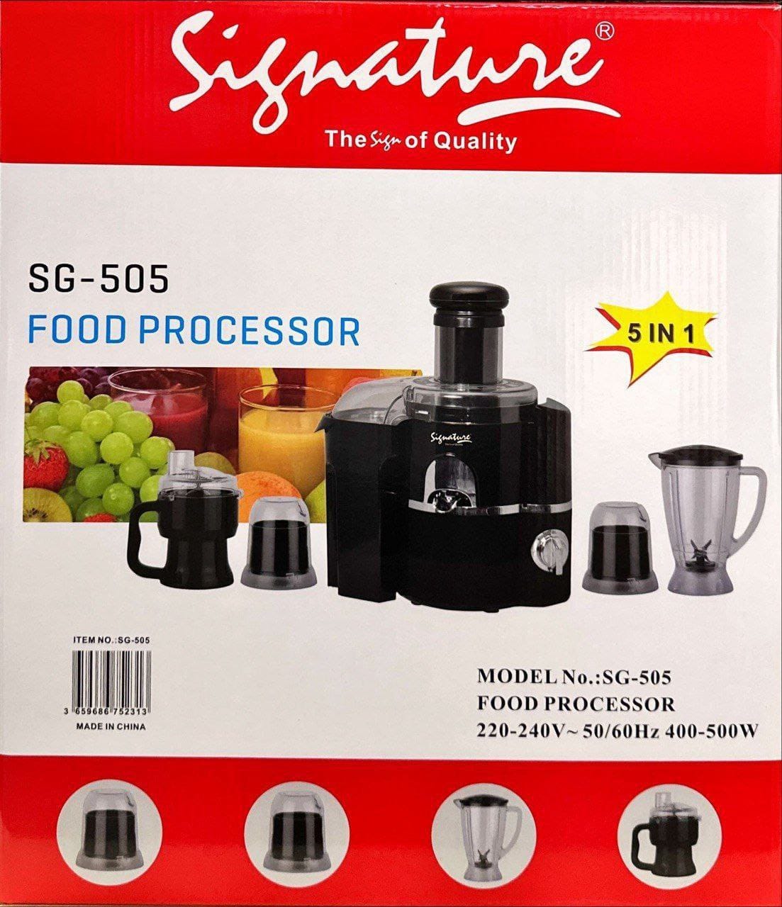 5in1 Food Processor (500W)