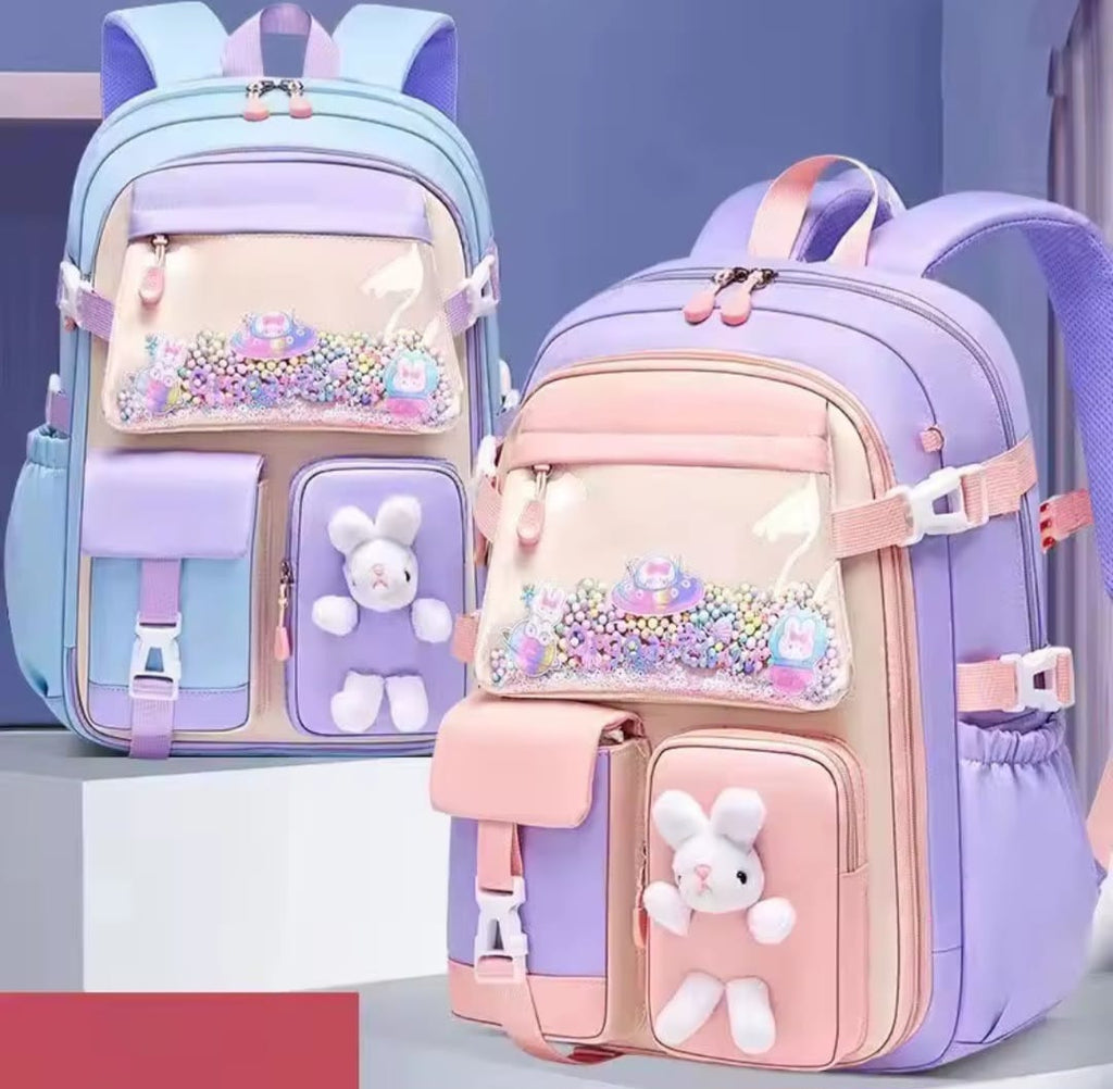 Stylish girls school bag.