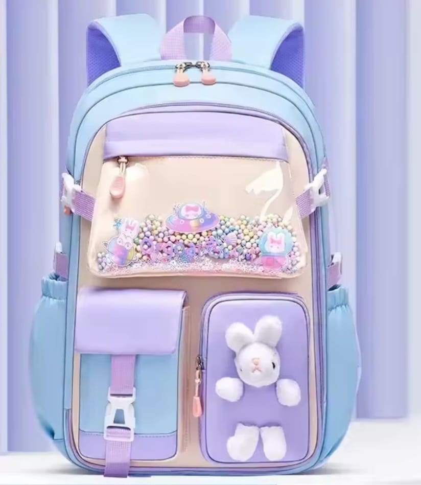 Stylish girls school bag.