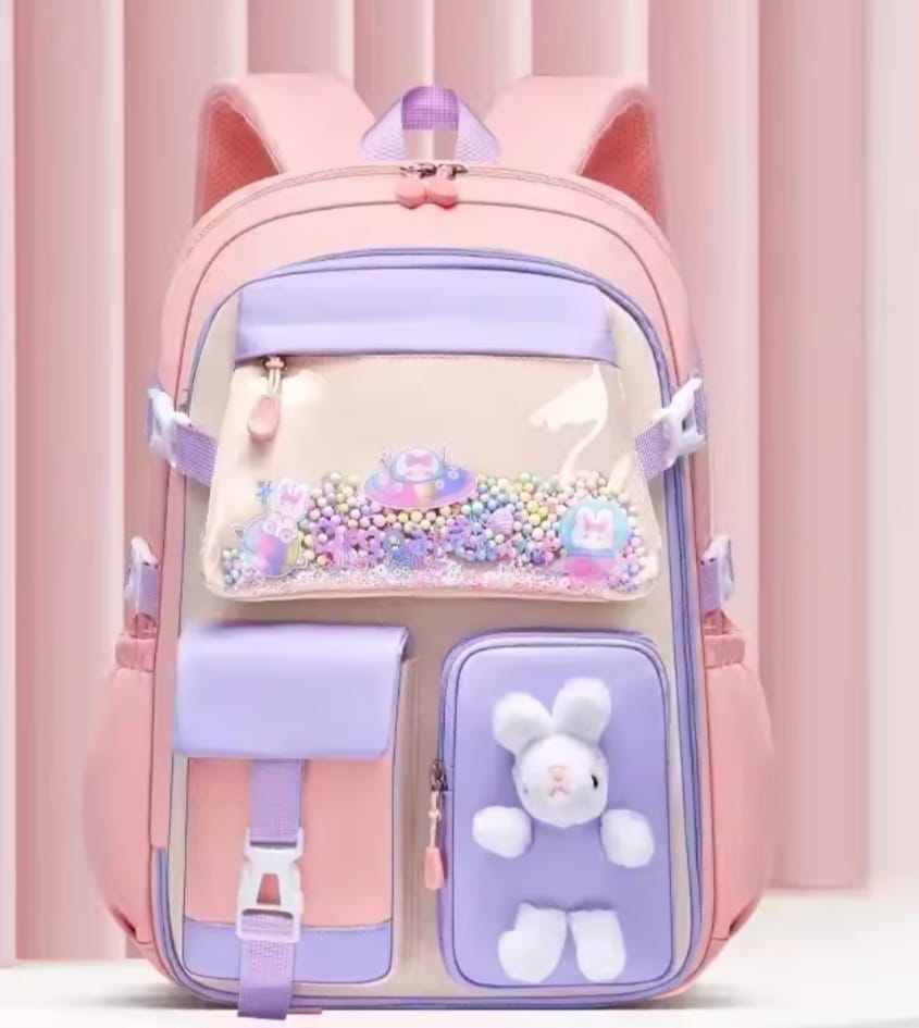 Stylish girls school bag.