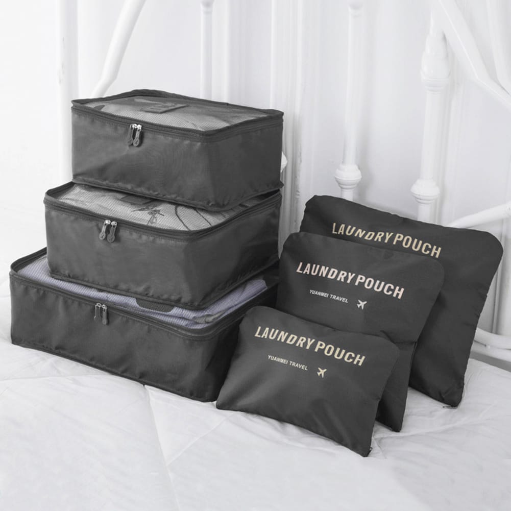 6pcs Luggage Travel Organizers For Suitcase