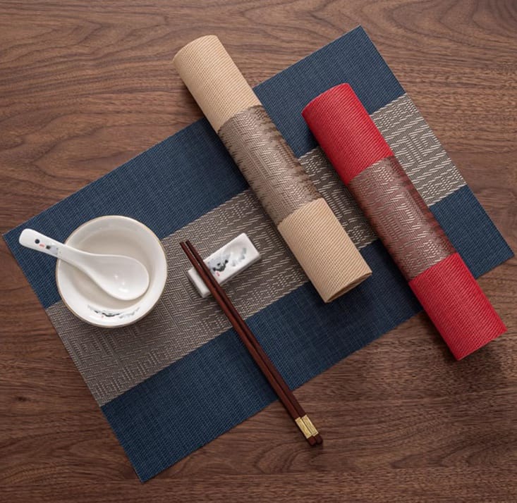 Premium-Quality Luxury PVC Table mats/ Placemats - 6pcs set