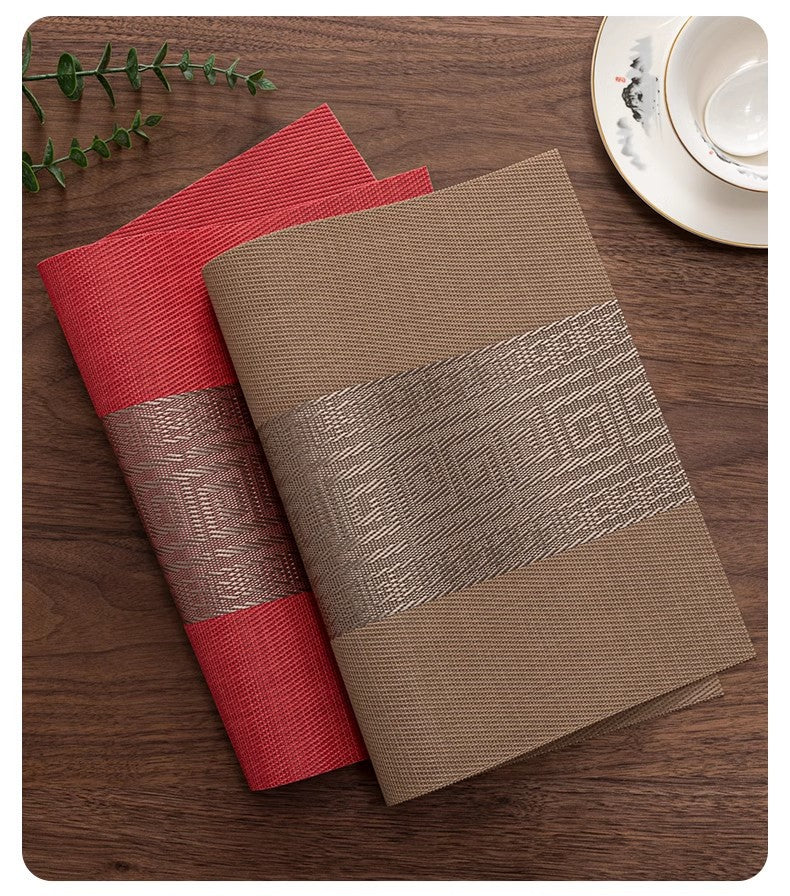Premium-Quality Luxury PVC Table mats/ Placemats - 6pcs set
