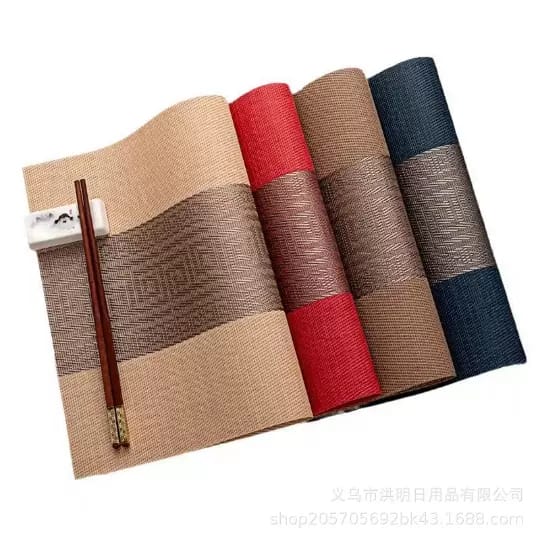 Premium-Quality Luxury PVC Table mats/ Placemats - 6pcs set