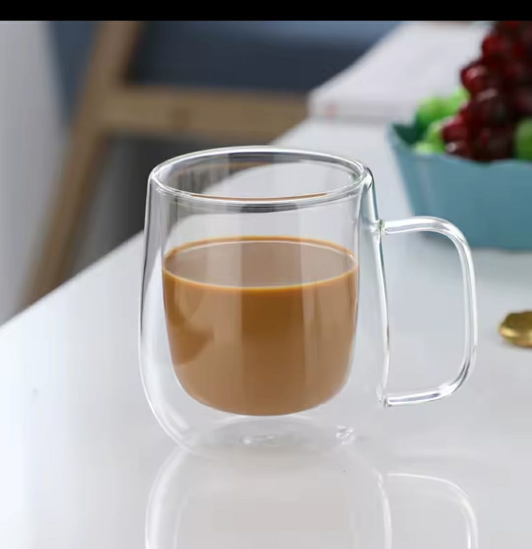 Transparent Double wall mug