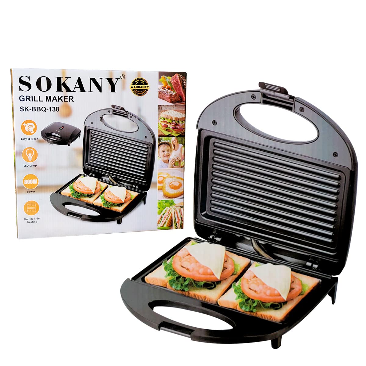 Sandwich grill