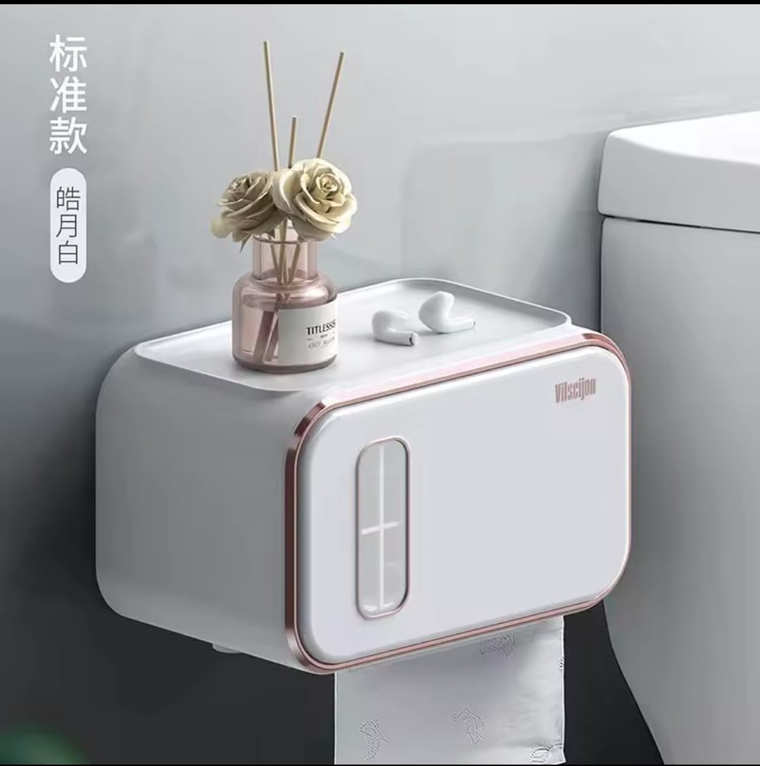 Premium Waterproof Bathroom Toilet Paper Holder