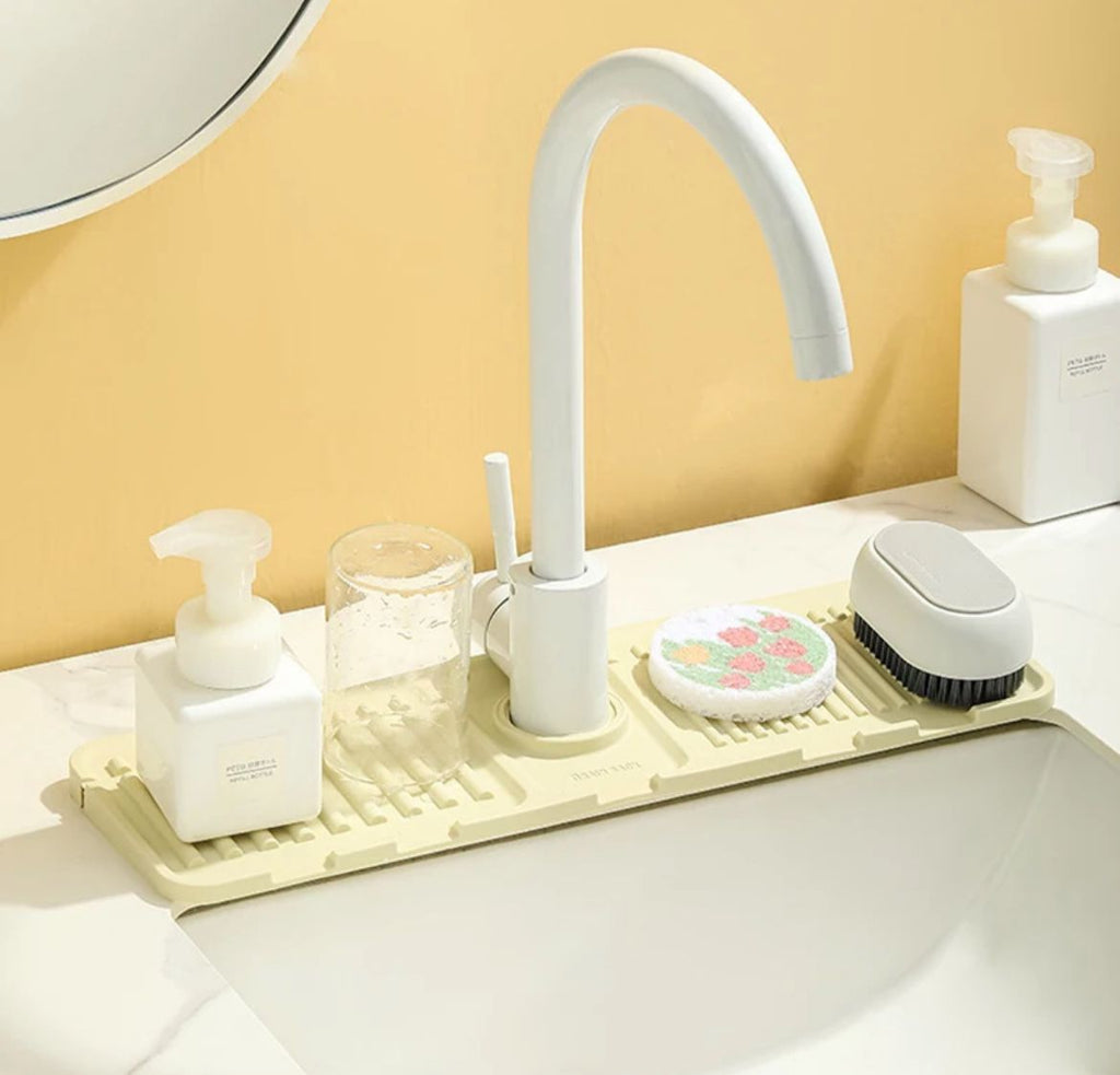 Silicone Faucet Mat Sink Splash Guard /Drainage Pad