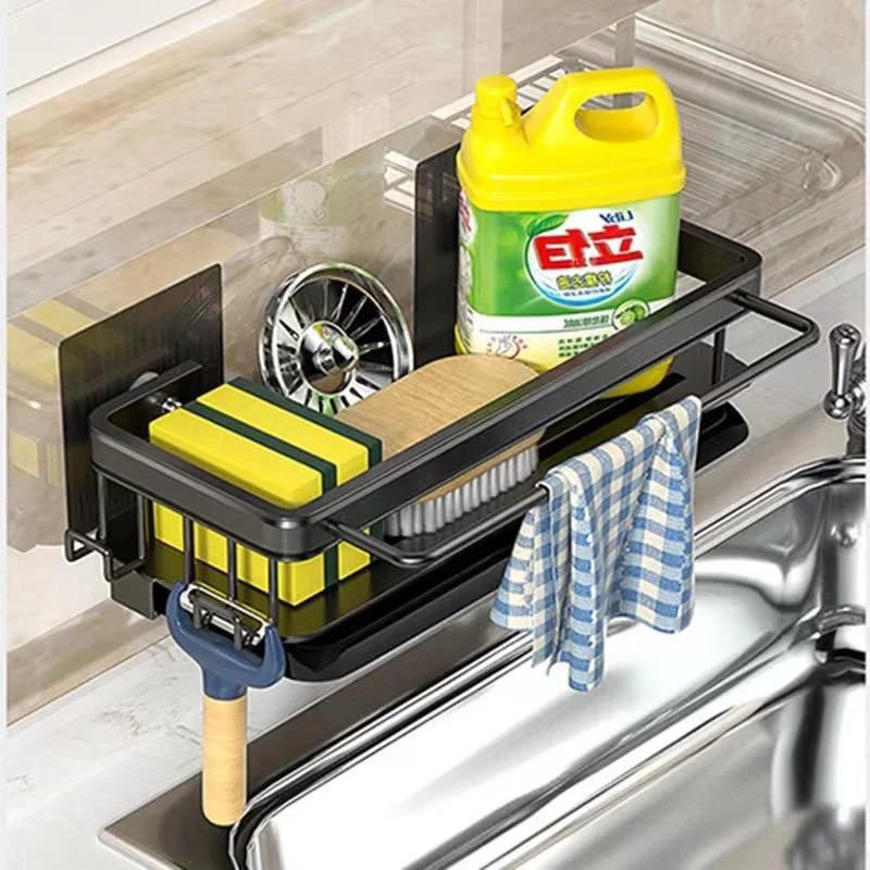 Aluminum Kitchen & Bathroom Storage Rack