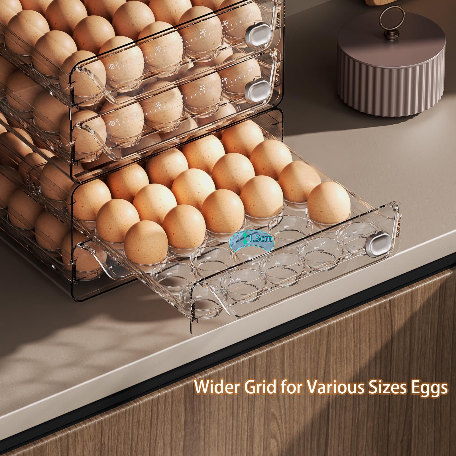 30 grid Acrylic Egg Storage Tray