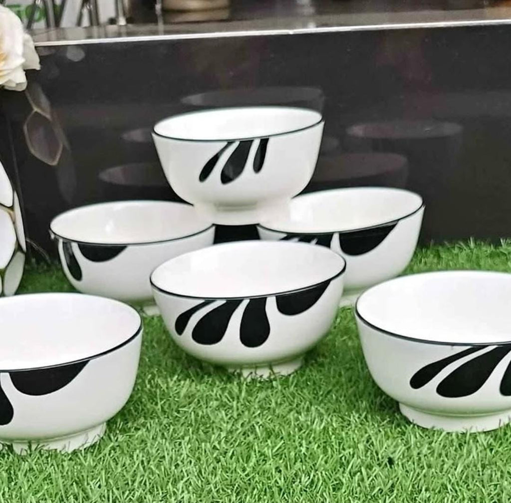 Beautiful stylish bowls - 6pcs set