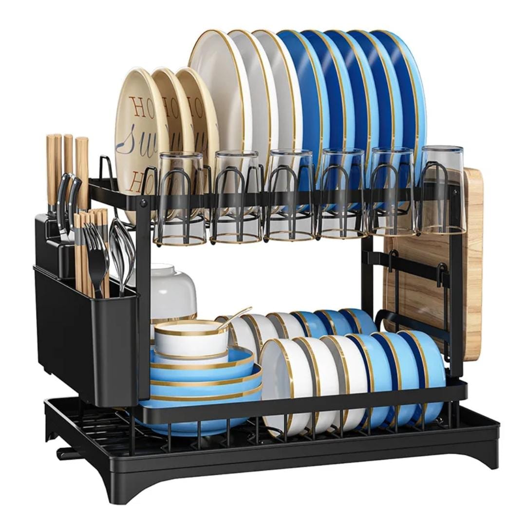 2 tier dishrack