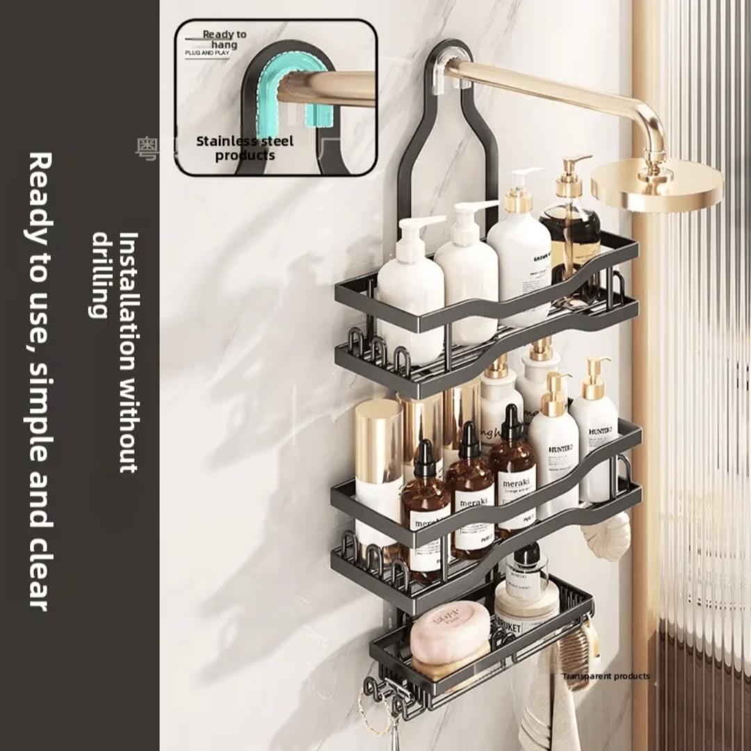 wall mounted organizer rack