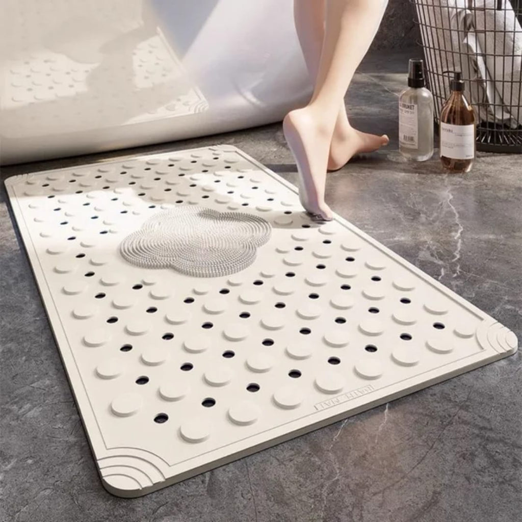 Antislip heavy duty bathroom mat