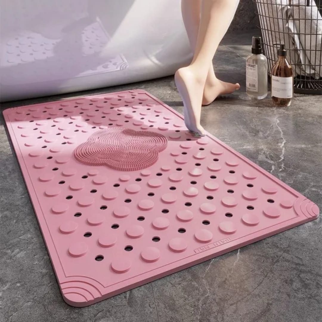Antislip heavy duty bathroom mat
