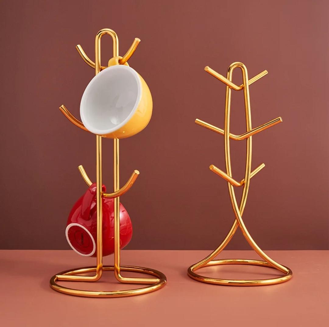 Heavy Duty Cup stand - gold