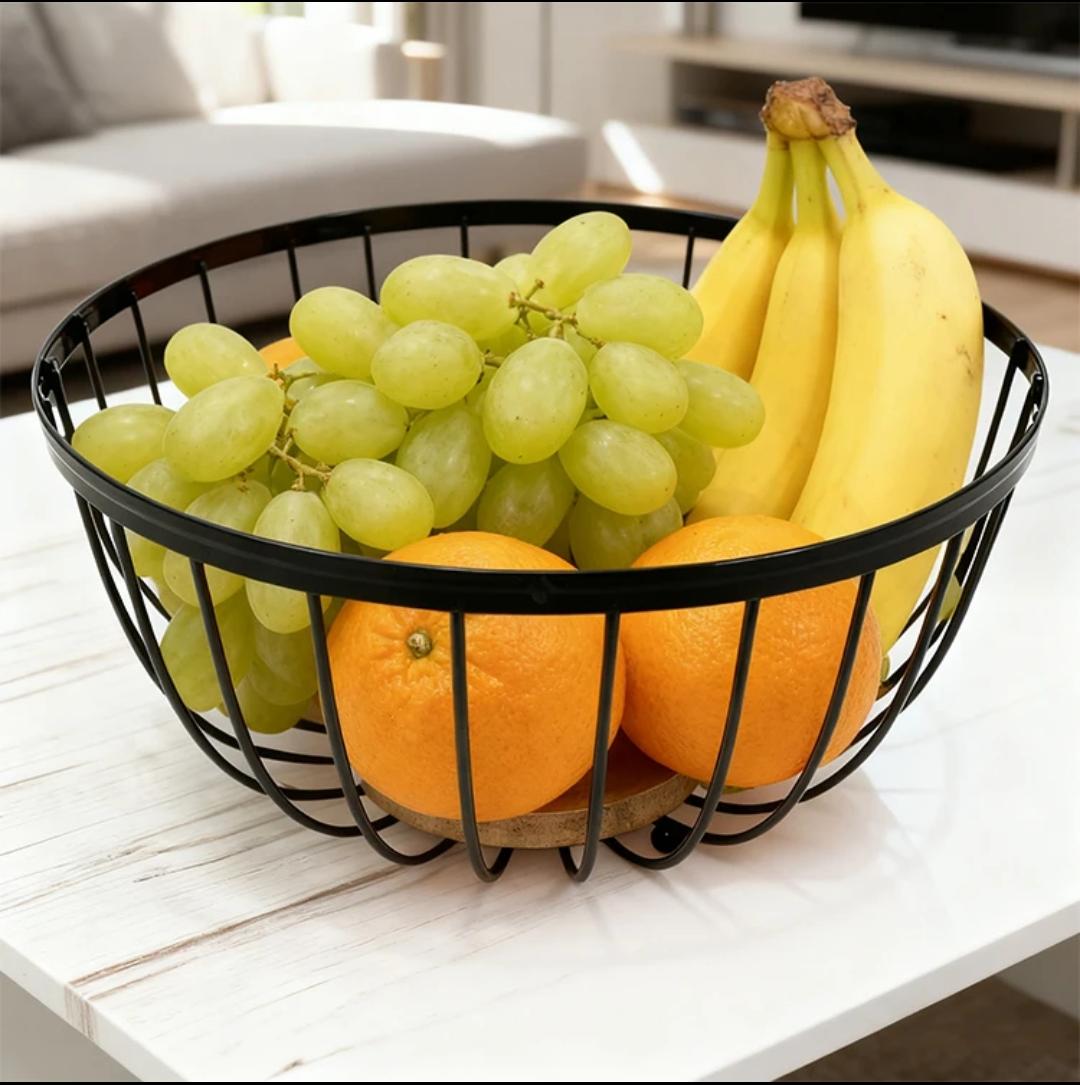 Metallic Fruit rack/holder