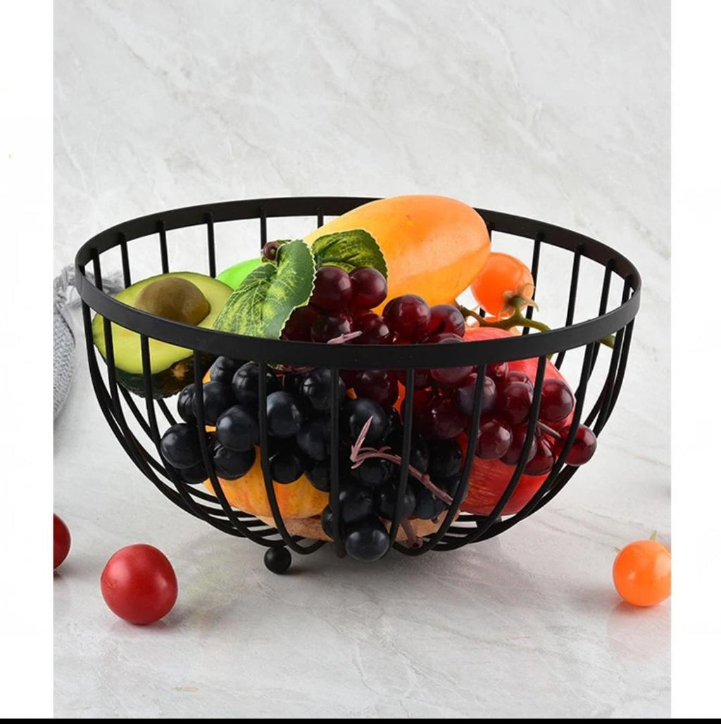 Metallic Fruit rack/holder