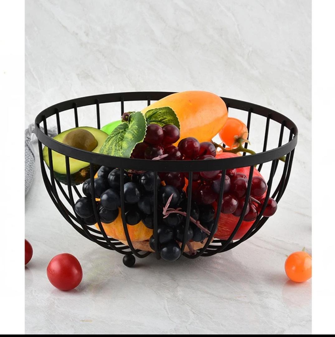 Metallic Fruit rack/holder