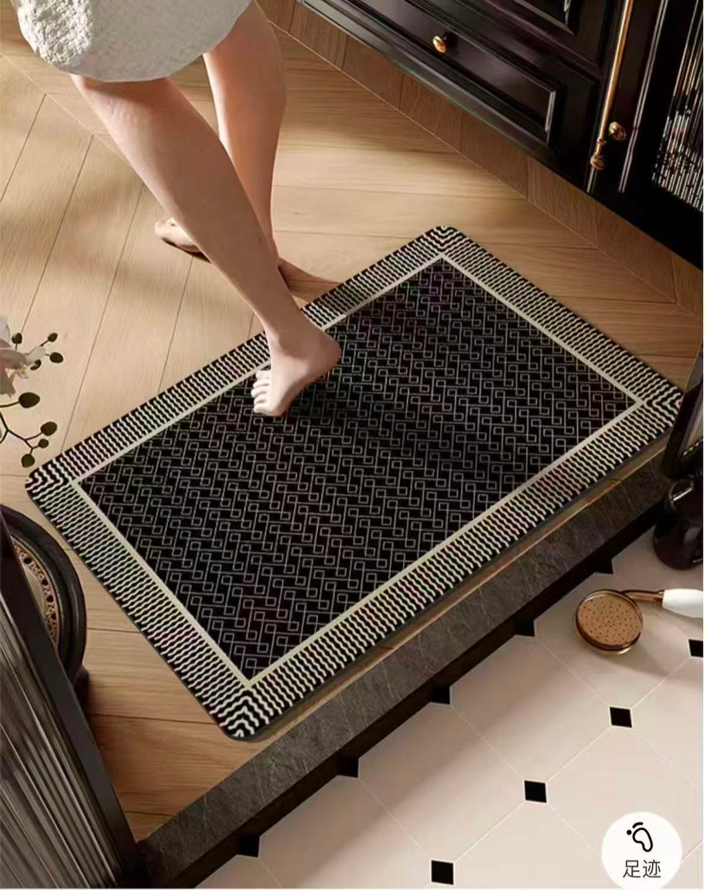 Big Size Absorbent Bathroom / Door Mat