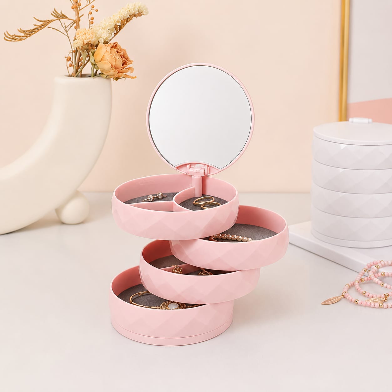 Rotating Makeup Organizer/Jewellery organizer
