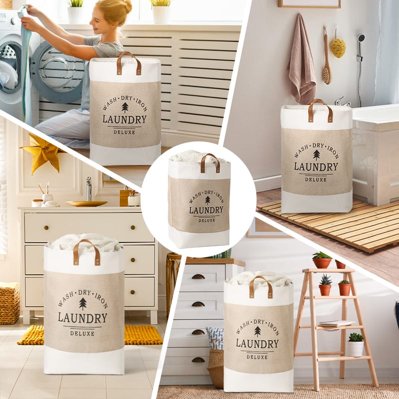 Large capacity Foldable Laundry Deluxe Basket
