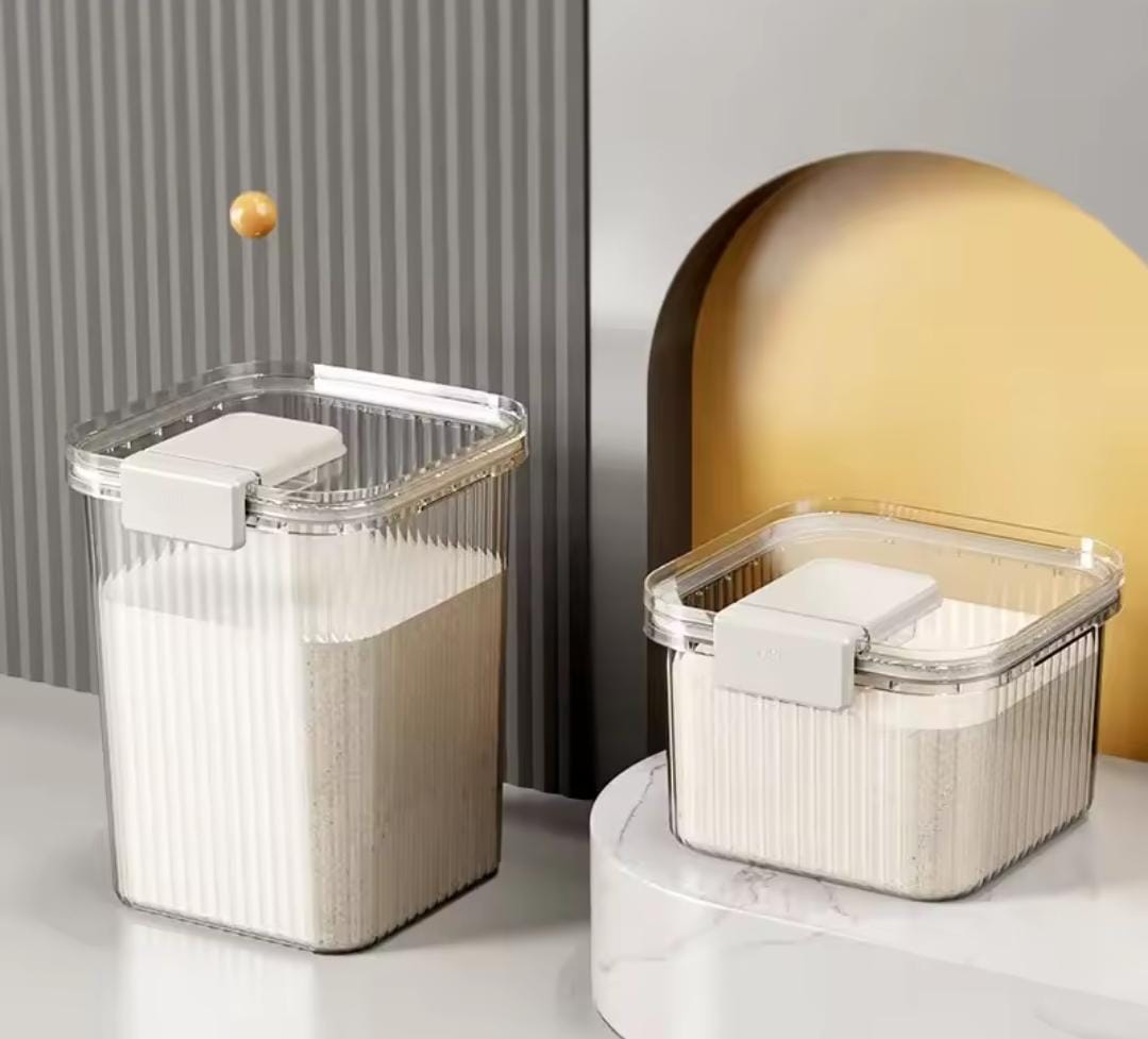 Acrylic Rice Bucket - 5kg