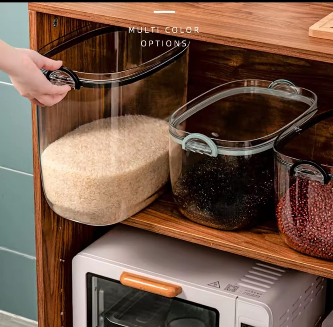 Acrylic Rice/Cereal  airtight storage containers - 5kg