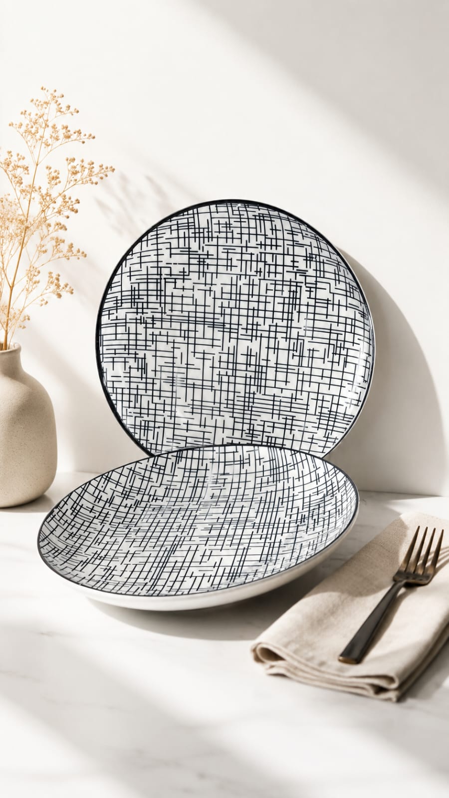 Unique design dinner plates