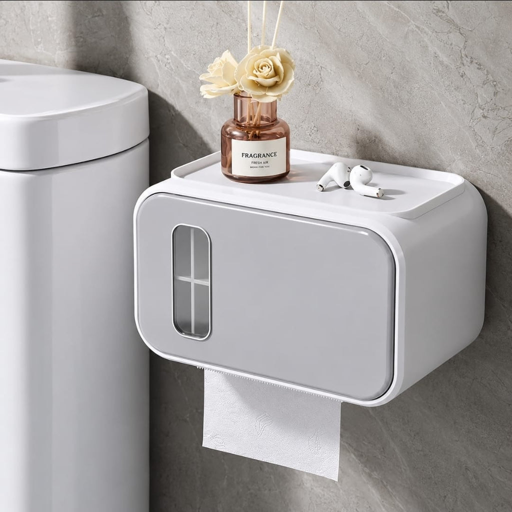 Premium Waterproof Bathroom Toilet Paper Holder