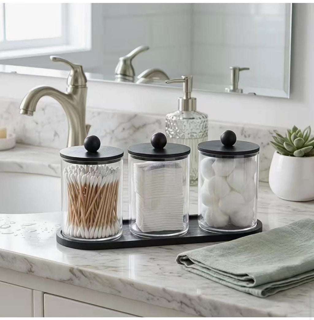 3-Pack Bathroom Organizer Set