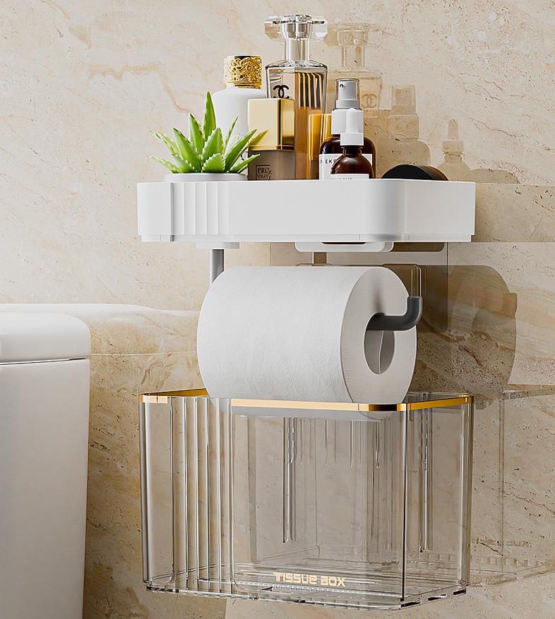 Toilet tissue box