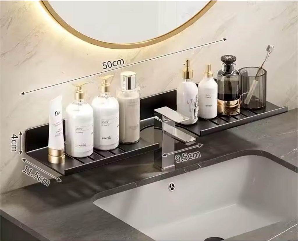 Premium Wall-Mounted Bathroom Storage Rack