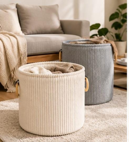 VELVET COUDRY laundry basket now available