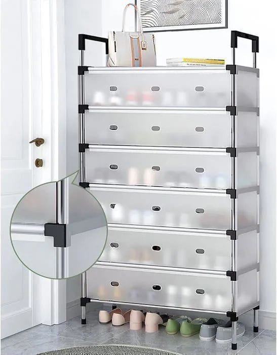 Shoe storage cabinet Foldable and space-saving design