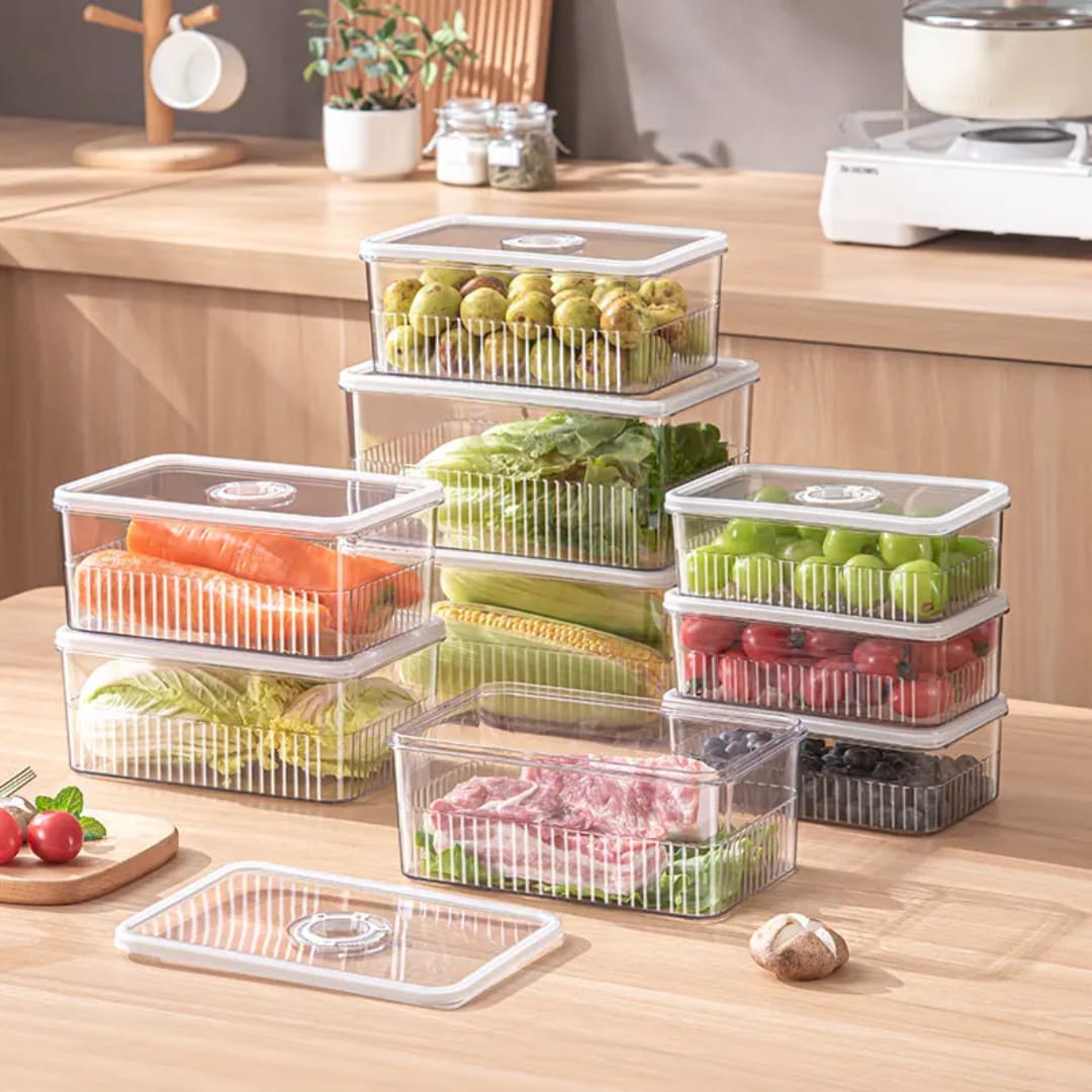 3 pc Clear Airtight Food storage Containers