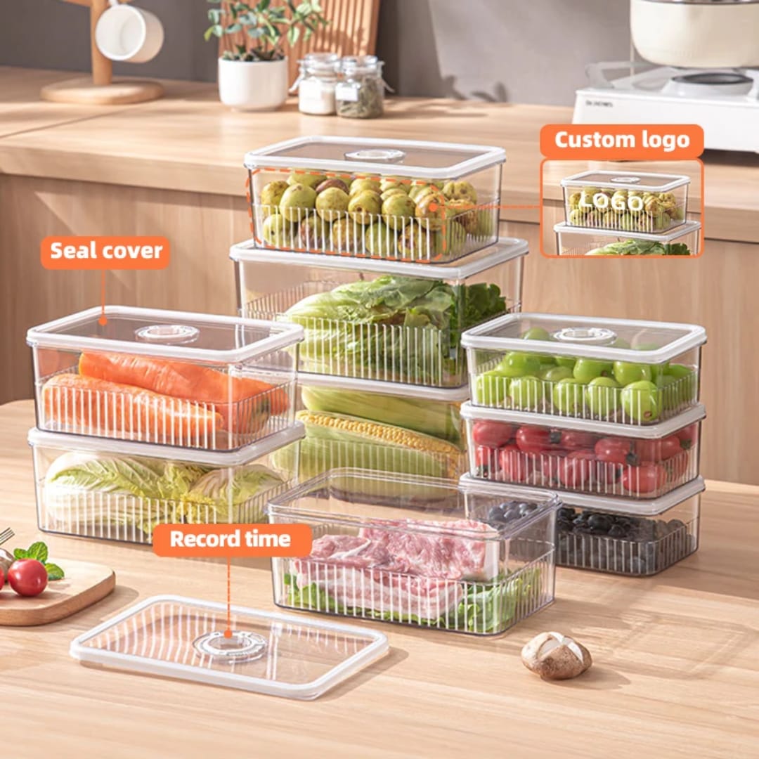3 pc Clear Airtight Food storage Containers