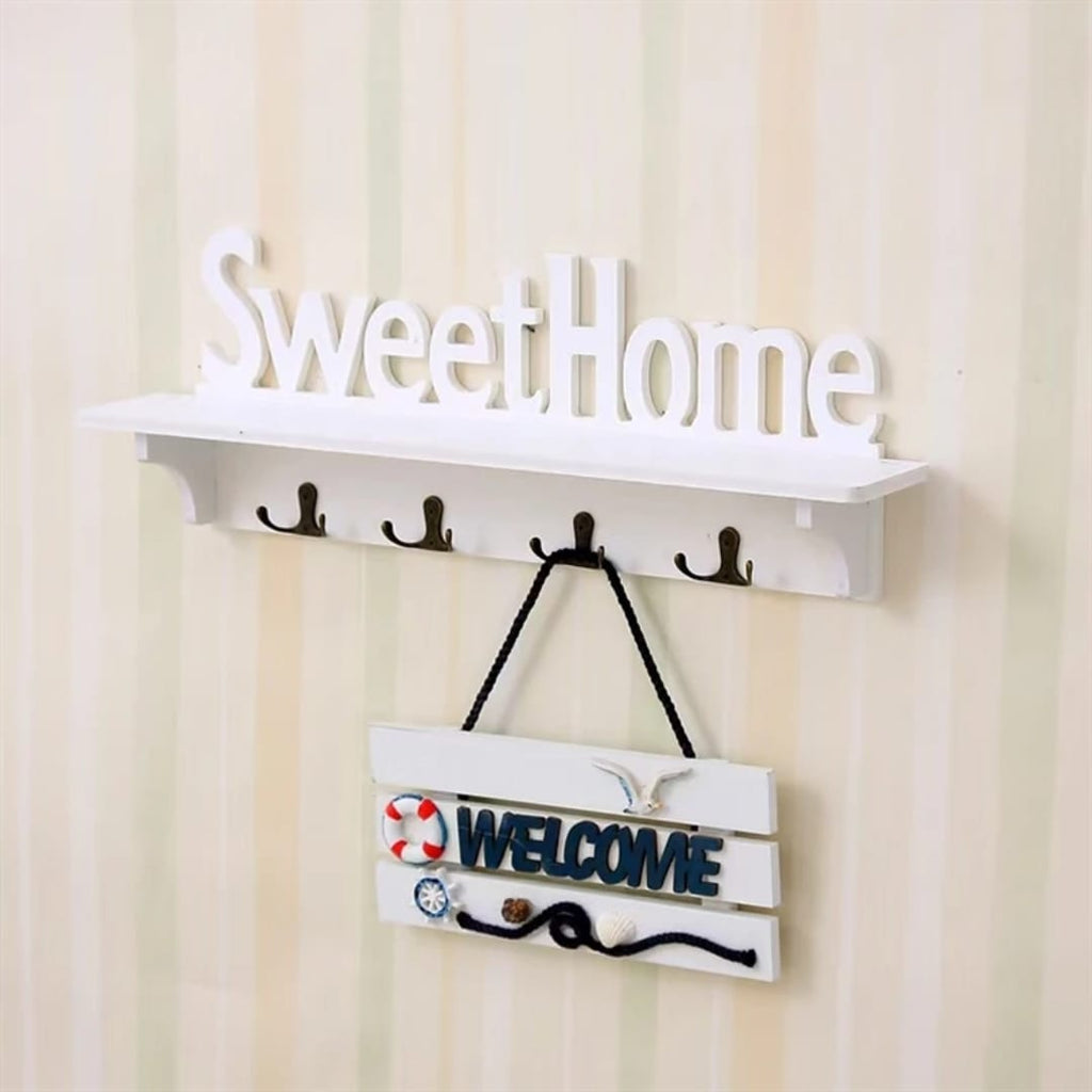 Creative Sweet Home Wall Mounted  Organizer (Key Holder )