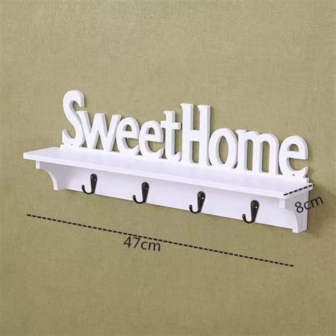 Creative Sweet Home Wall Mounted  Organizer (Key Holder )