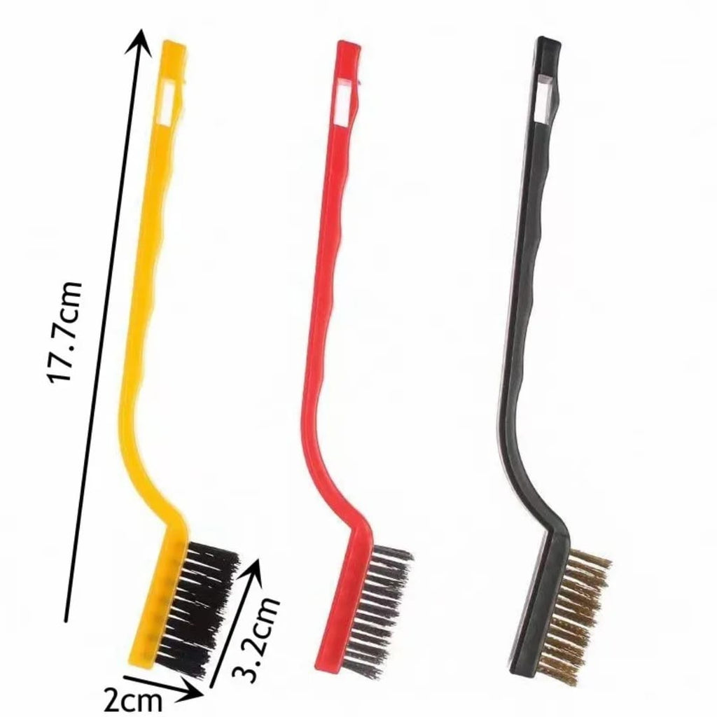 3 Pc Multifunctional Wire Cleaning Brush