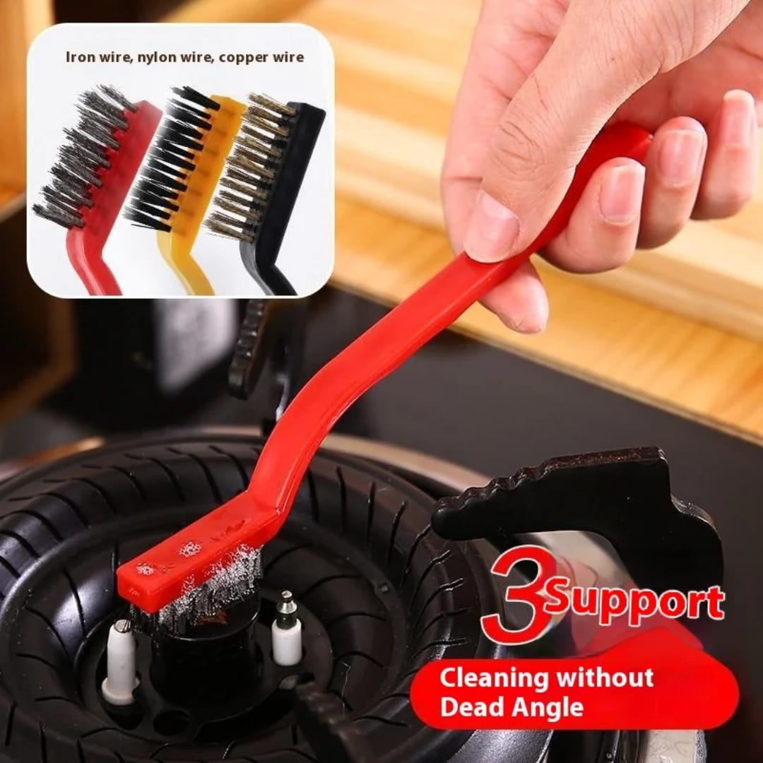 3 Pc Multifunctional Wire Cleaning Brush