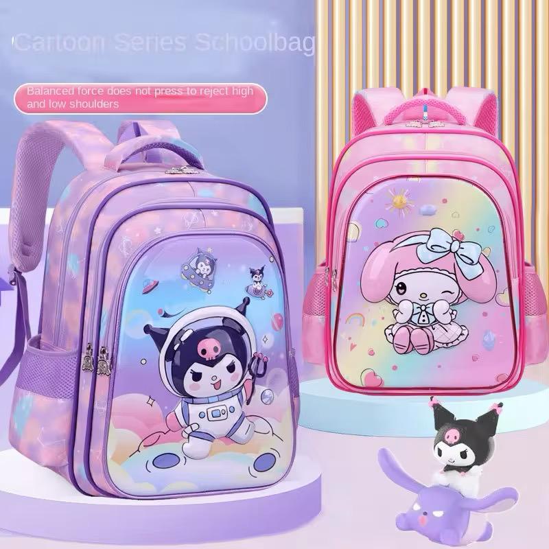 Cartoon Themed School Backpack / School Bags with multiple compartments