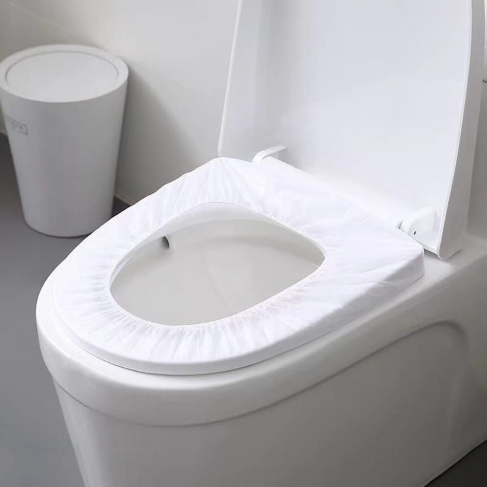 10pcs Portable  disposable Toilet Seat Cushion Paper