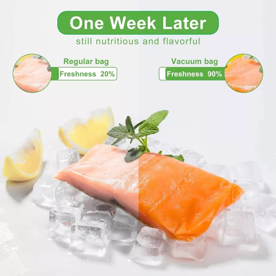 FOOD STORAGE VACUUM BAGS - 50pcs