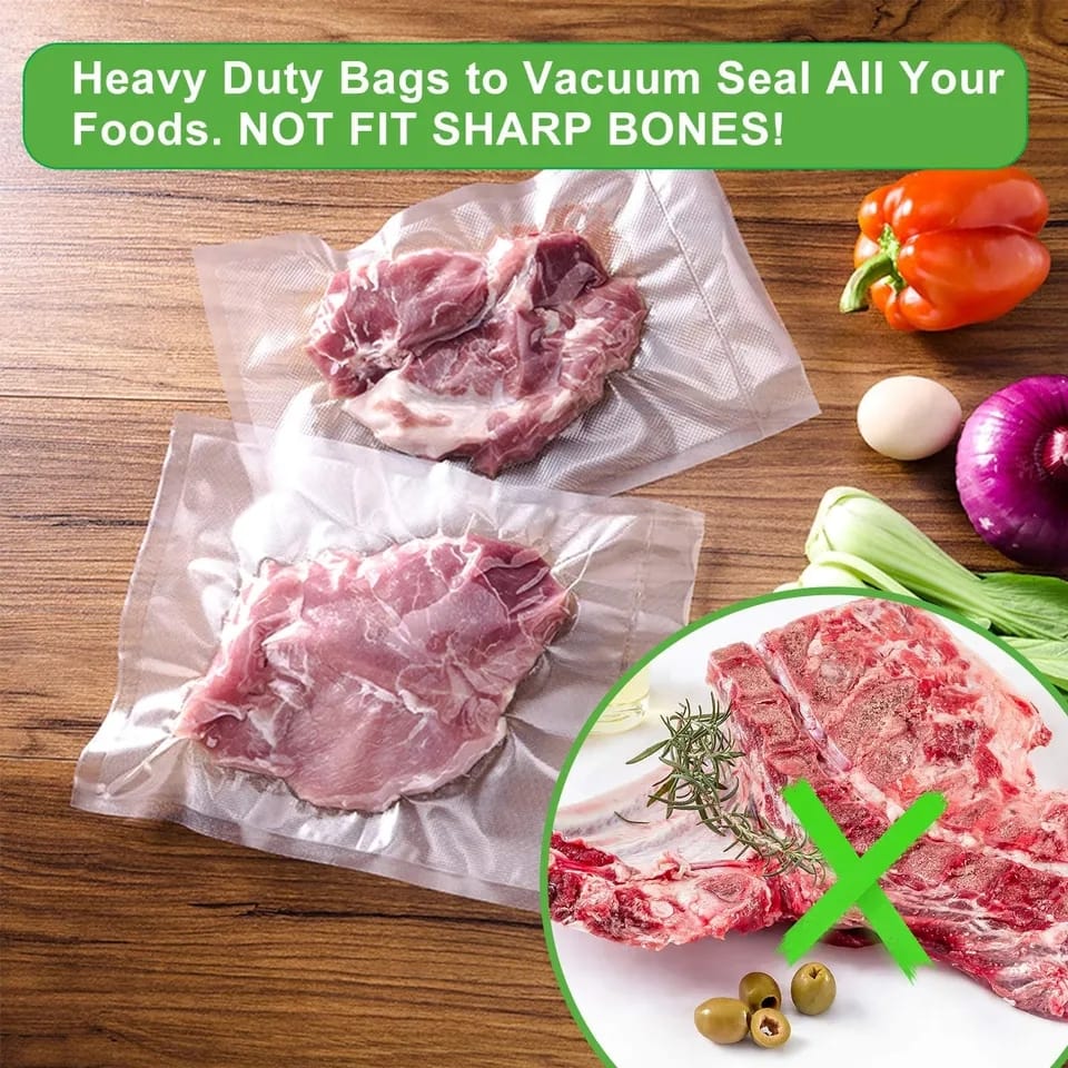 FOOD STORAGE VACUUM BAGS - 50pcs