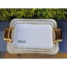 Acrylic Tray set of 3 Rectangular