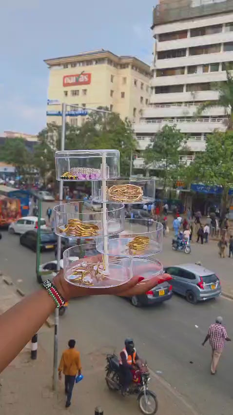Acrylic rotating Jewellery