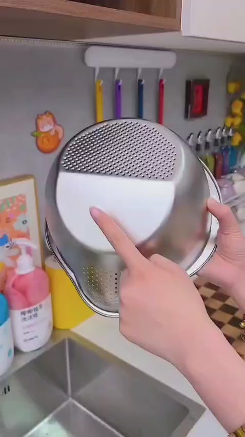 Heavy Duty Stainless Steel Strainers & Colanders