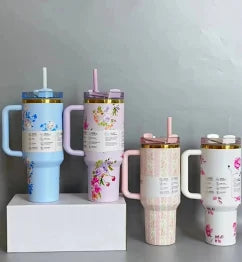 Original Stanley "Floral Effect" Mugs